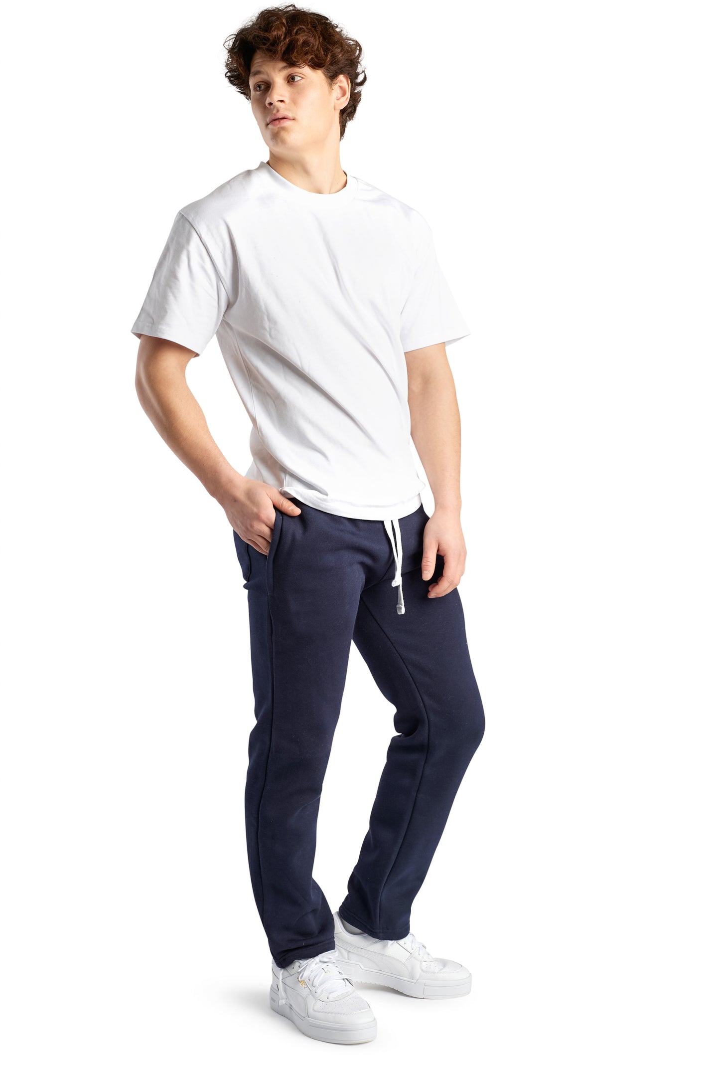 Unisex Pants Straight University Original