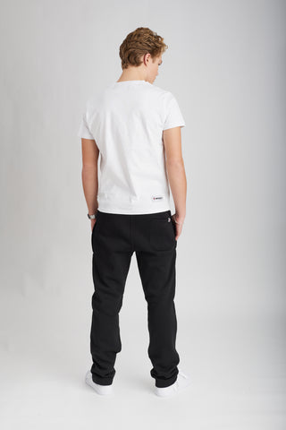 Unisex Pants Straight University Original Black