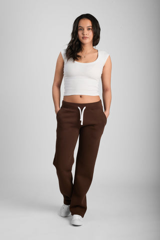 Girl Pants University Original Espresso